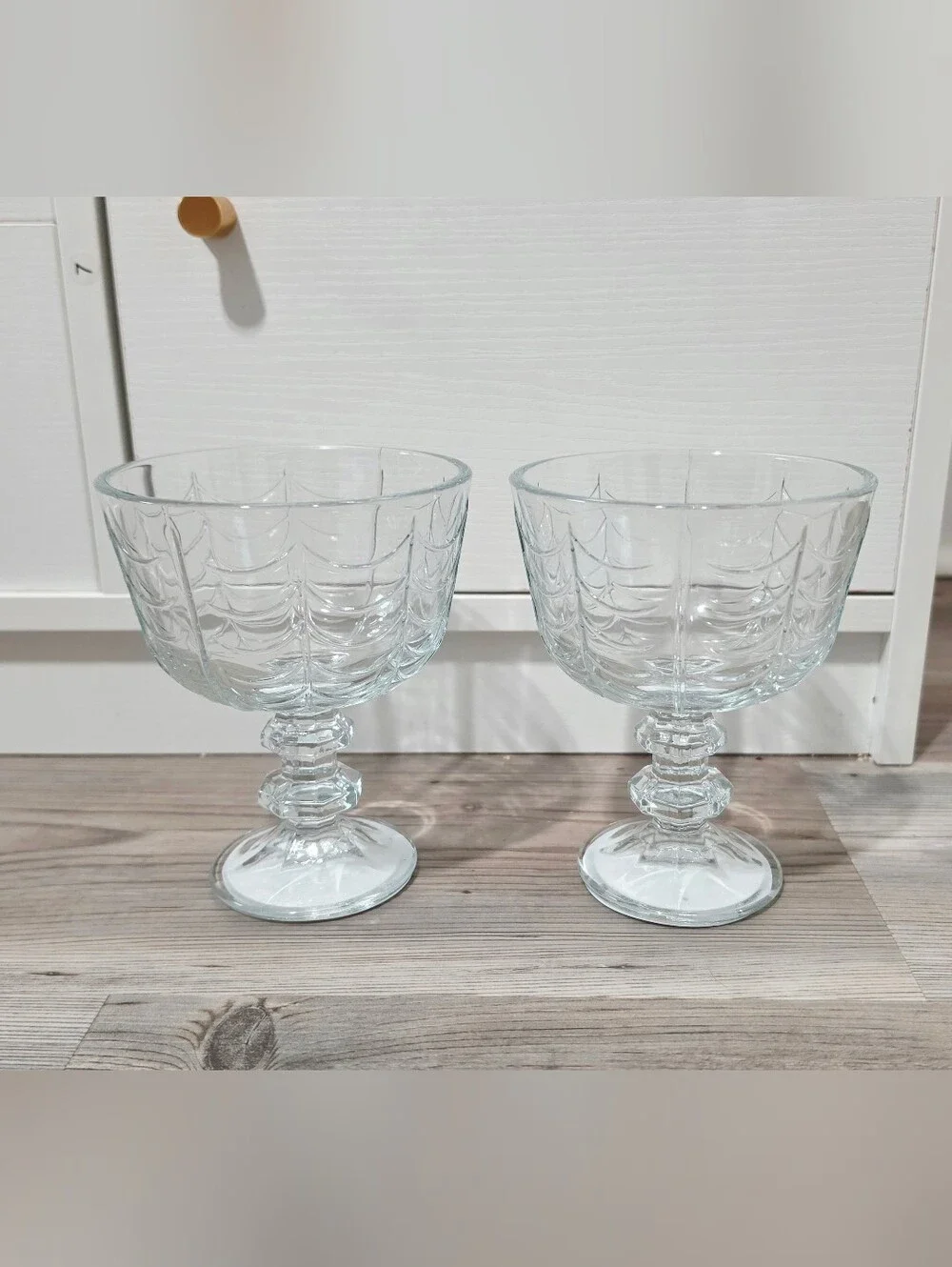 Target Bullseye Playground Halloween 2026 Glass Novelty Webbed Stemware- Clear